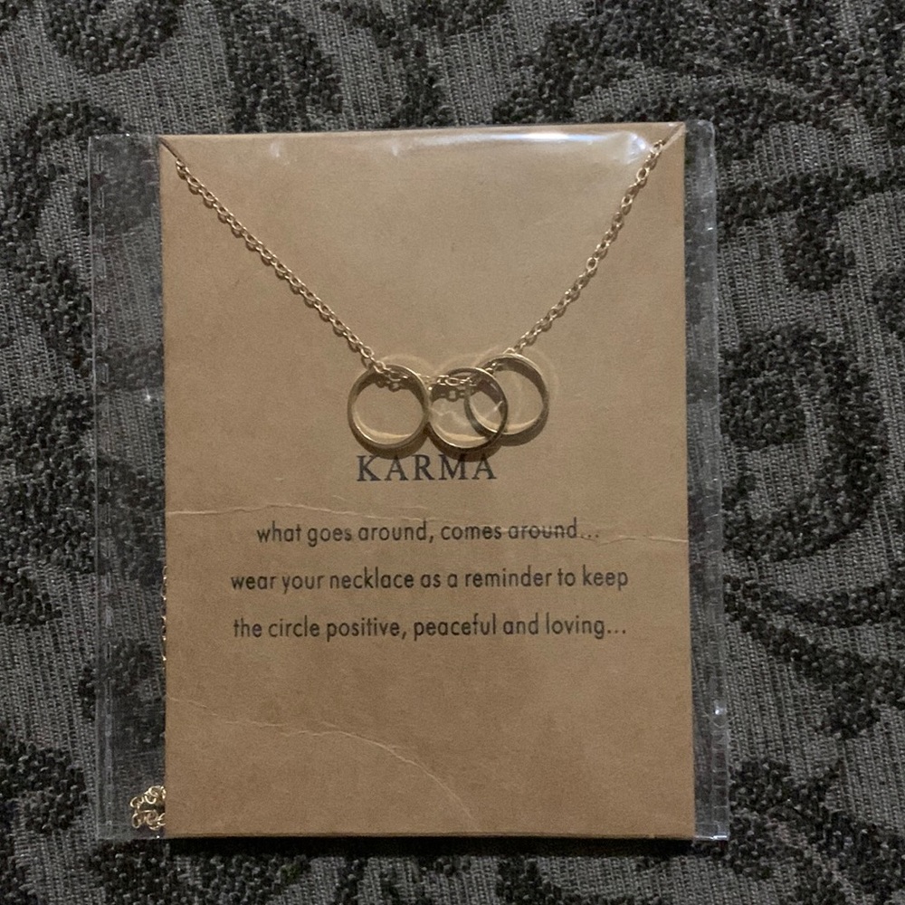 Karma necklace NWT * free with purchase *